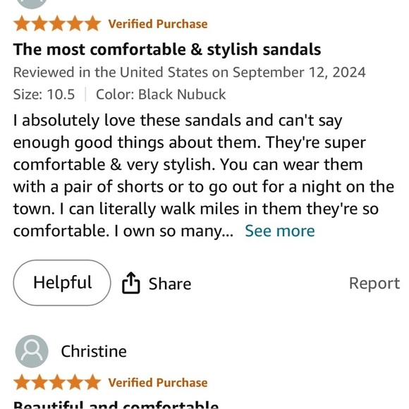 Clarks  Merliah Echo Leather Confort Wedge Sandals Size 11 super comfort - Picture 12 of 14